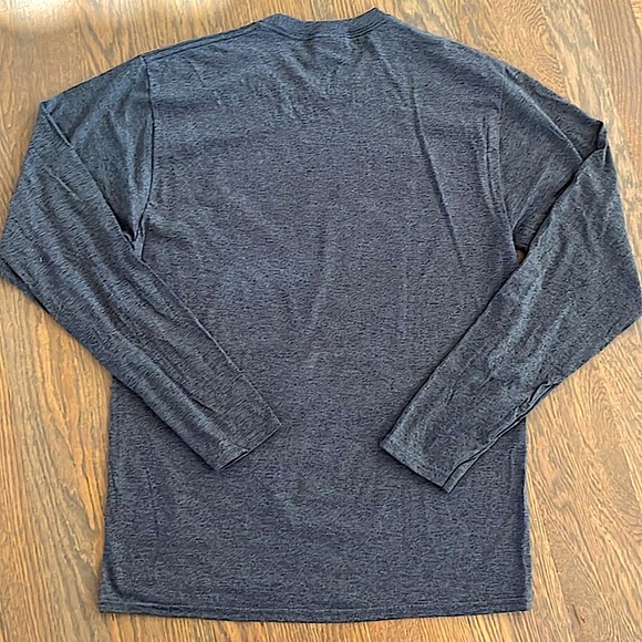 NWOT Long-Sleeve Bow Tee in Dark Heather Grey - Picture 5 of 7